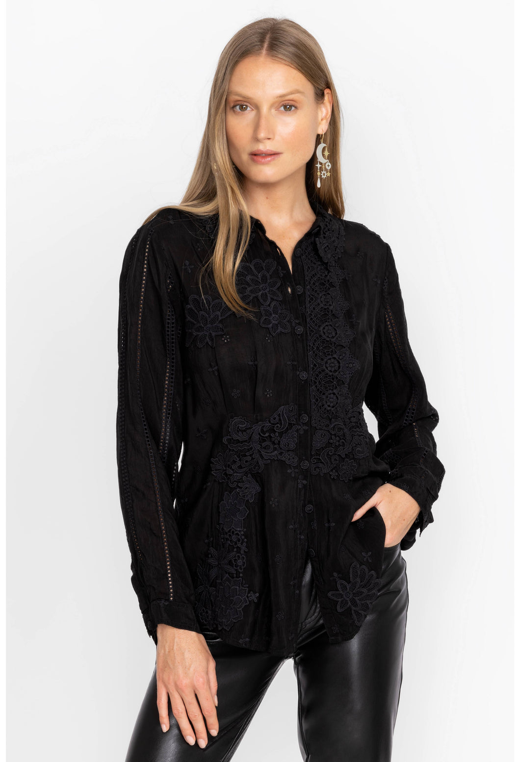 CELIA APPLIQUE SHIRT