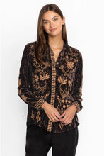 Load image into Gallery viewer, GEORGINA VELVET OVERSIZED SHIRT
