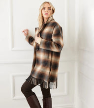 Load image into Gallery viewer, Plaid Fringe Jacket
