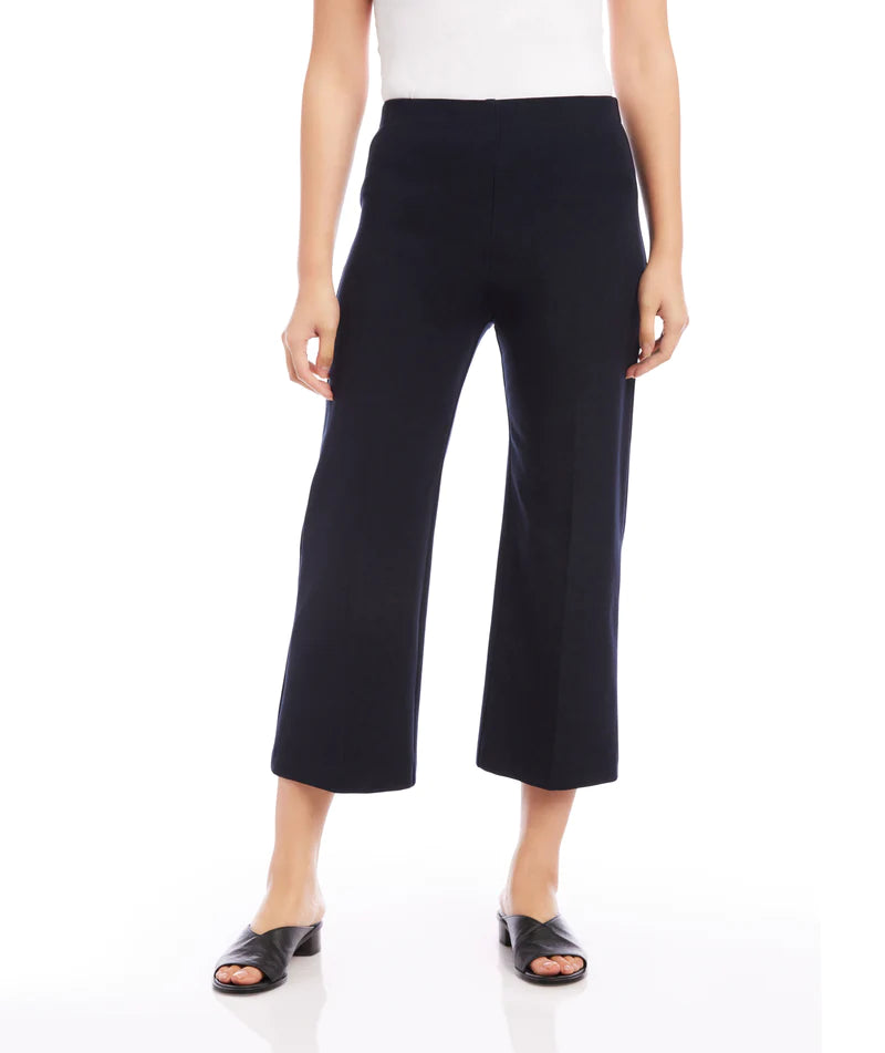 Cropped Pants - Midnight Blue