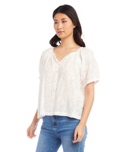 Load image into Gallery viewer, Eyelet Peasant Top
