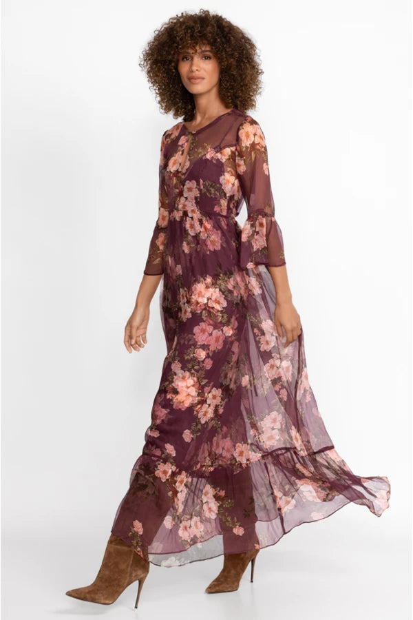 WINONNA SILK MAXI DRESS