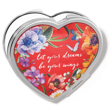 Load image into Gallery viewer, Blossom Hill Rouge Heart Compact Mirror
