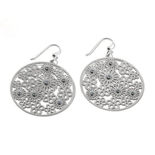 Load image into Gallery viewer, Posey Disc French Wire Earrings
