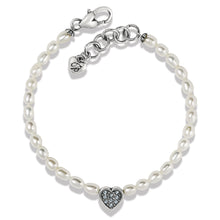 Load image into Gallery viewer, Meridian Zenith Heart Pearl Bracelet
