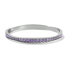 Load image into Gallery viewer, Light Hearted Crystal Bangle
