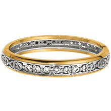 Load image into Gallery viewer, Intrigue Narrow Hinged Bangle
