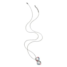 Load image into Gallery viewer, Spectrum Hearts Long Necklace
