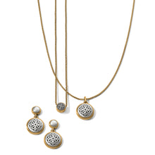 Load image into Gallery viewer, Ferrara Two Tone Luce Mini Pendant Necklace
