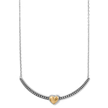 Load image into Gallery viewer, Pretty Tough Bold Heart Bar Necklace
