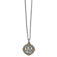 Load image into Gallery viewer, Madonna And Child Two Tone Necklace
