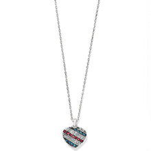 Load image into Gallery viewer, Americana Heart Necklace
