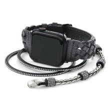 Load image into Gallery viewer, Sutton Braided Leather Watch Band
