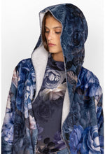 Load image into Gallery viewer, GREY PEONY SHERPA JACKET
