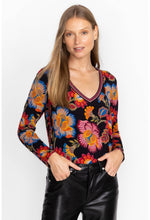 Load image into Gallery viewer, THE JANIE FAVORITE LONG SLEEVE V‑NECK TEE
