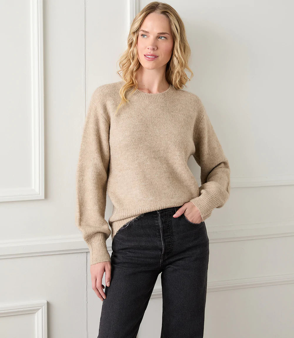 Blouson Sleeve Sweater