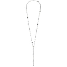 Load image into Gallery viewer, Contempo Pearl Adaptable Y Long Necklace
