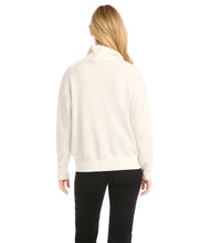 Load image into Gallery viewer, Contrast Henley Sweater
