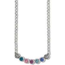 Load image into Gallery viewer, Elora Gems Dots Curve Necklace
