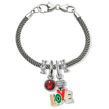 Load image into Gallery viewer, Holiday Love Charm Bracelet
