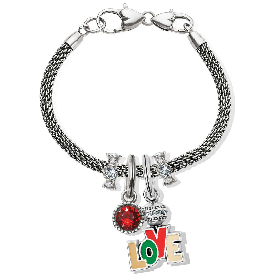 Holiday Love Charm Bracelet