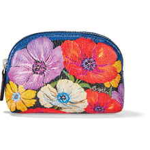 Load image into Gallery viewer, Painted Poppies Mini Coin Purse
