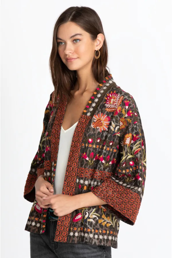 ROSALVA CROPPED KIMONO