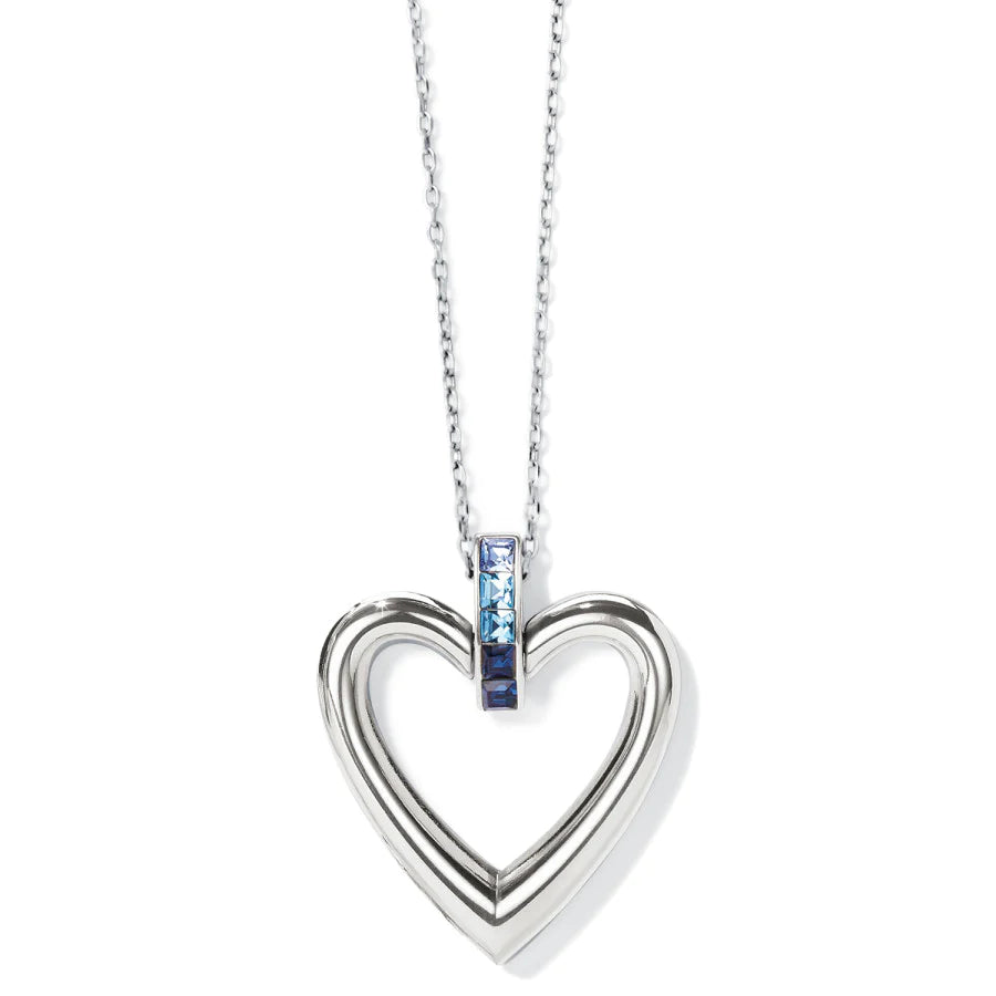 Spectrum Open Heart Necklace