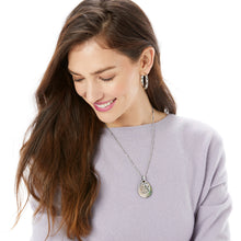 Load image into Gallery viewer, Contempo Shell Teardrop Necklace
