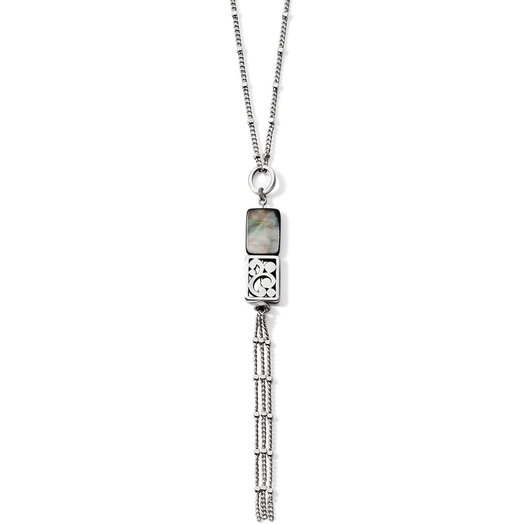 Contempo Shell Tassel Necklace