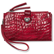 Load image into Gallery viewer, Bellissimo Heart Double Zip Wallet
